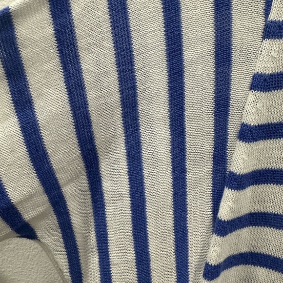 Lily Pulitzer Stasia stripe lightweight v neck cotton pullover sweater small - Picture 5 of 6